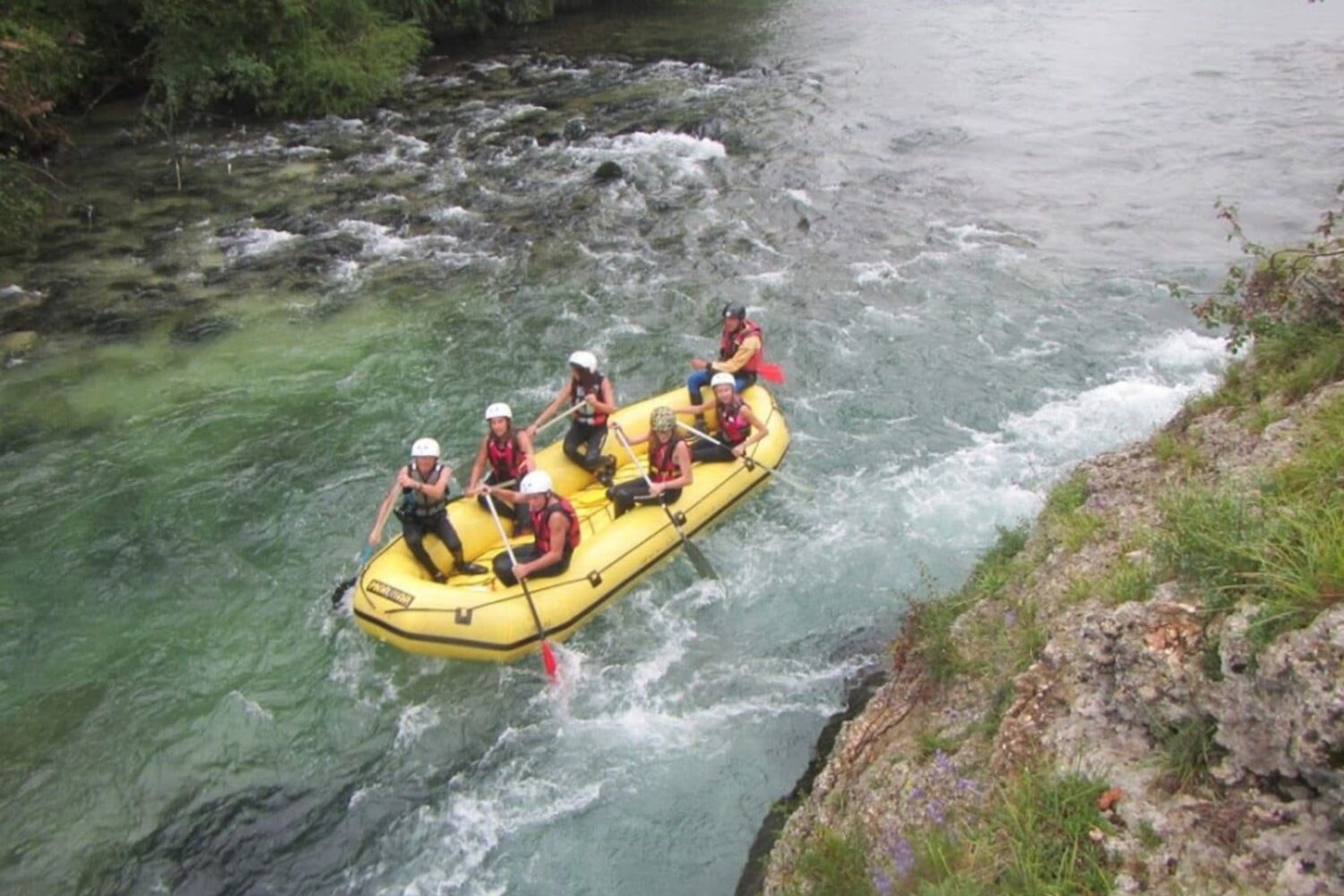 Rafting na Bledu