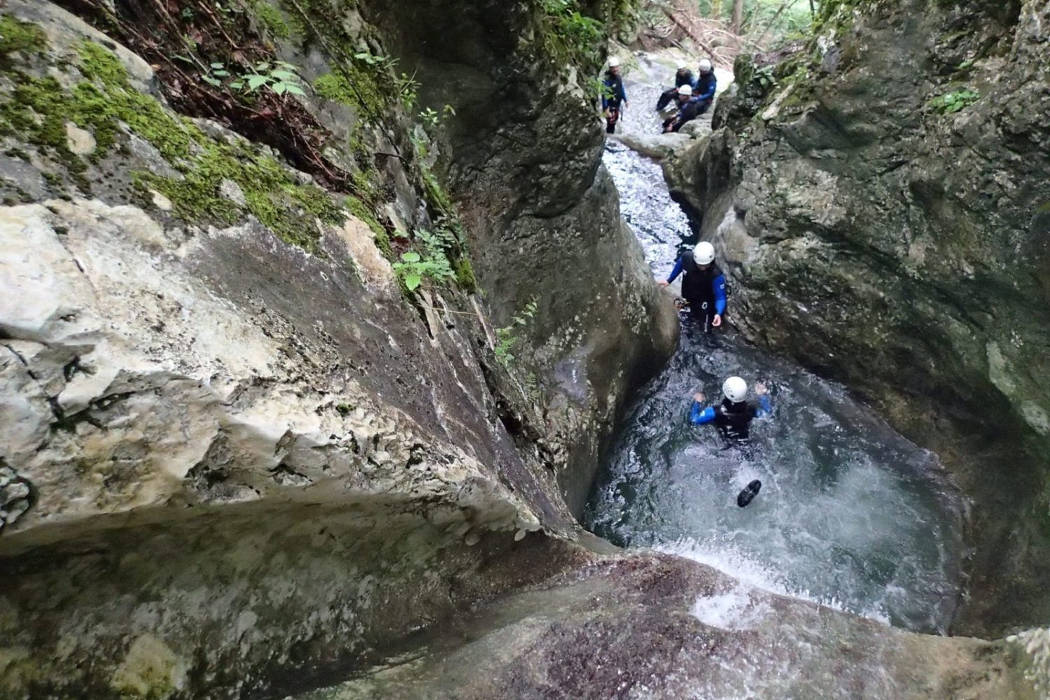 The best canyoning in Bled Slovenia