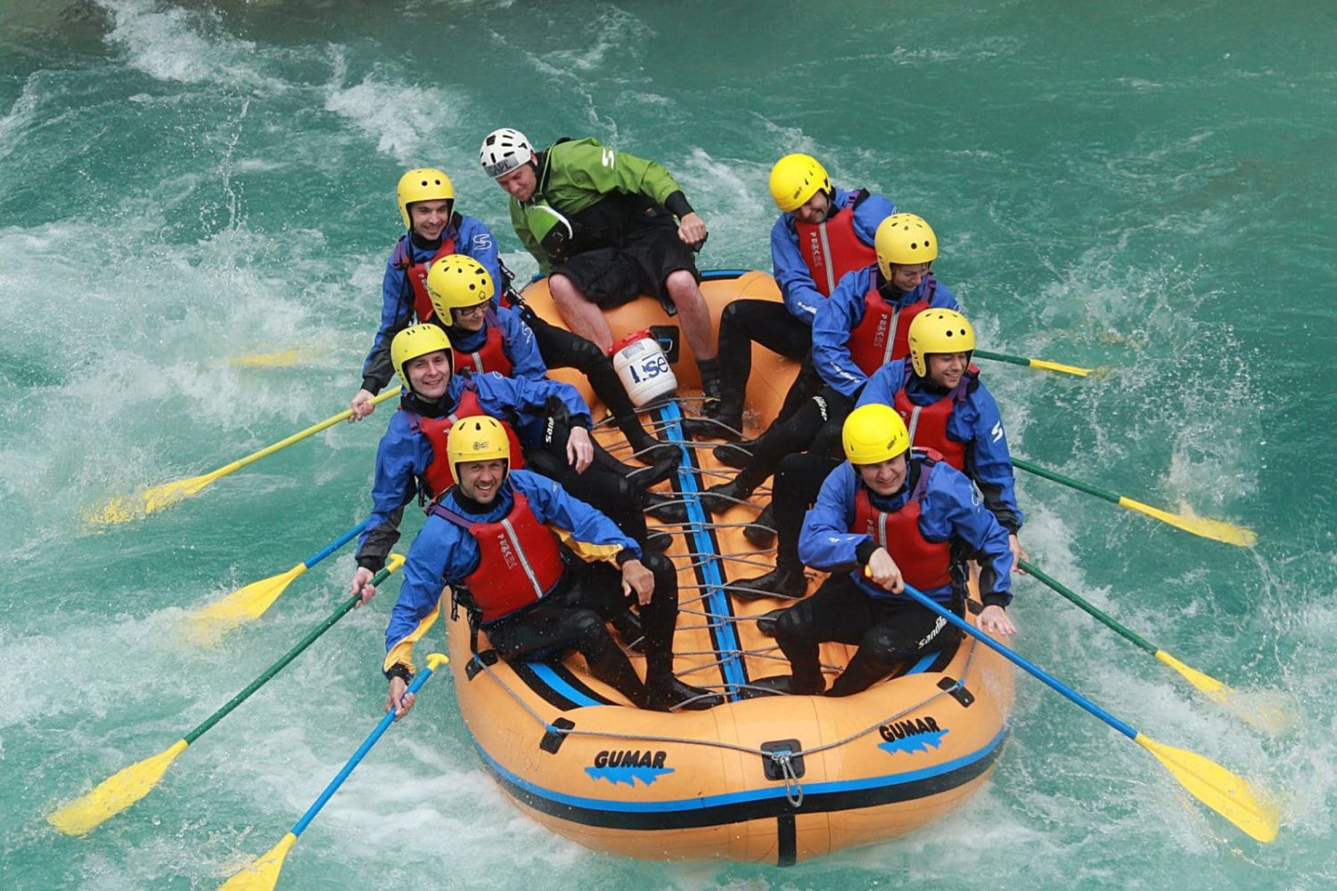Adrenaline rafting in Slovenia