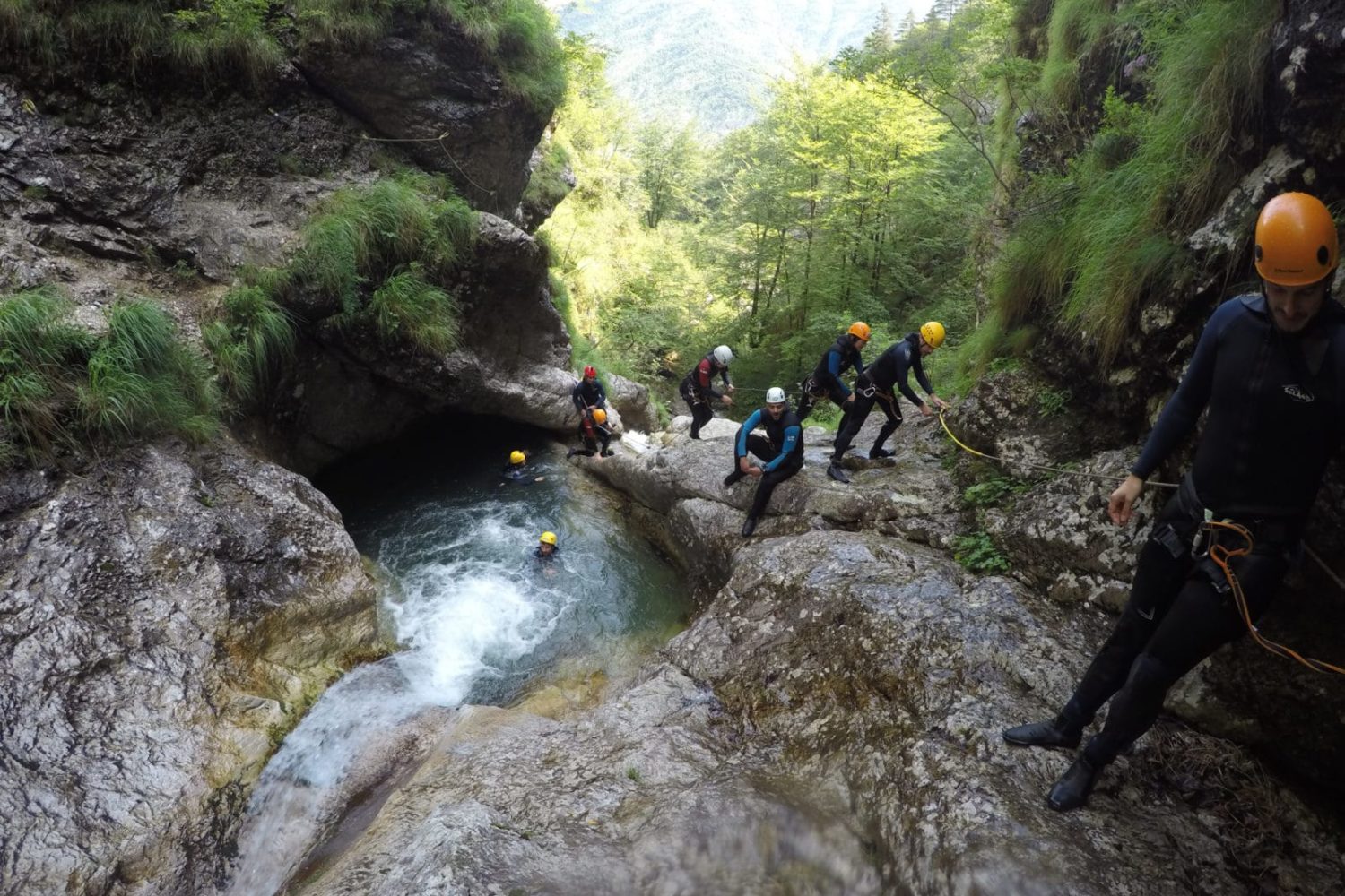 Canyoning in Bovec for Families