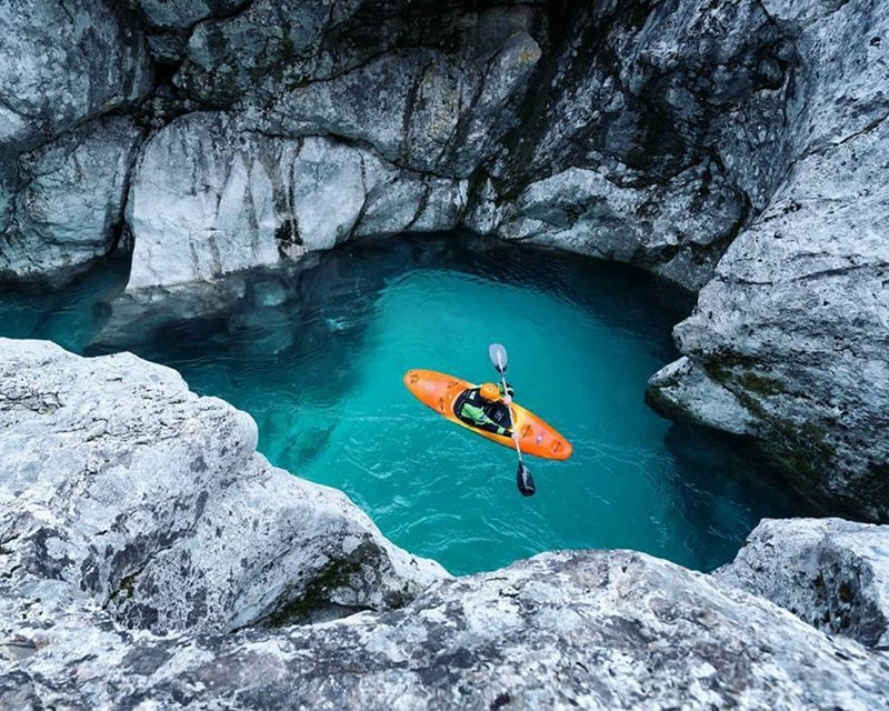 Kajak na reki Soči