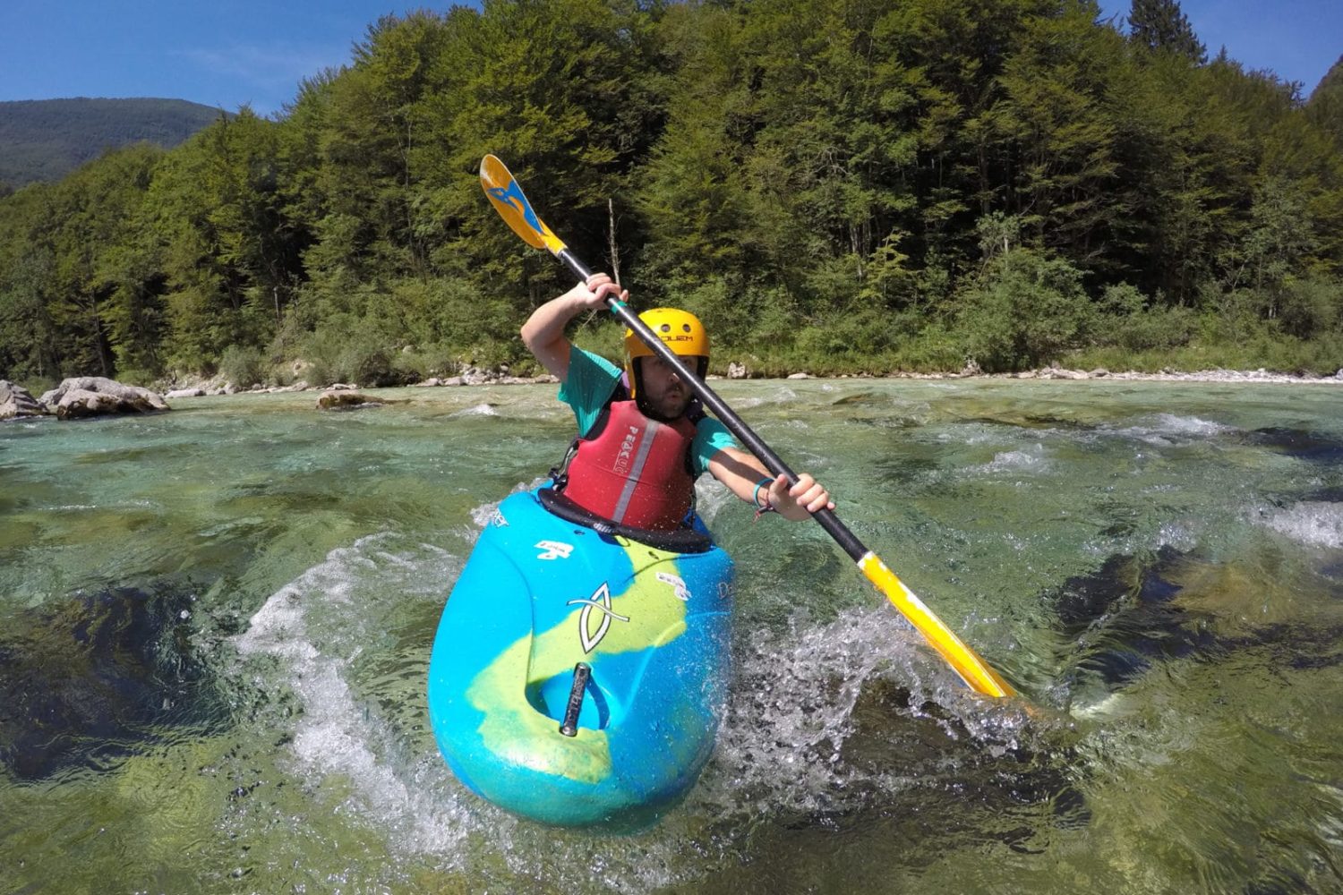 Kayaking in Bovec