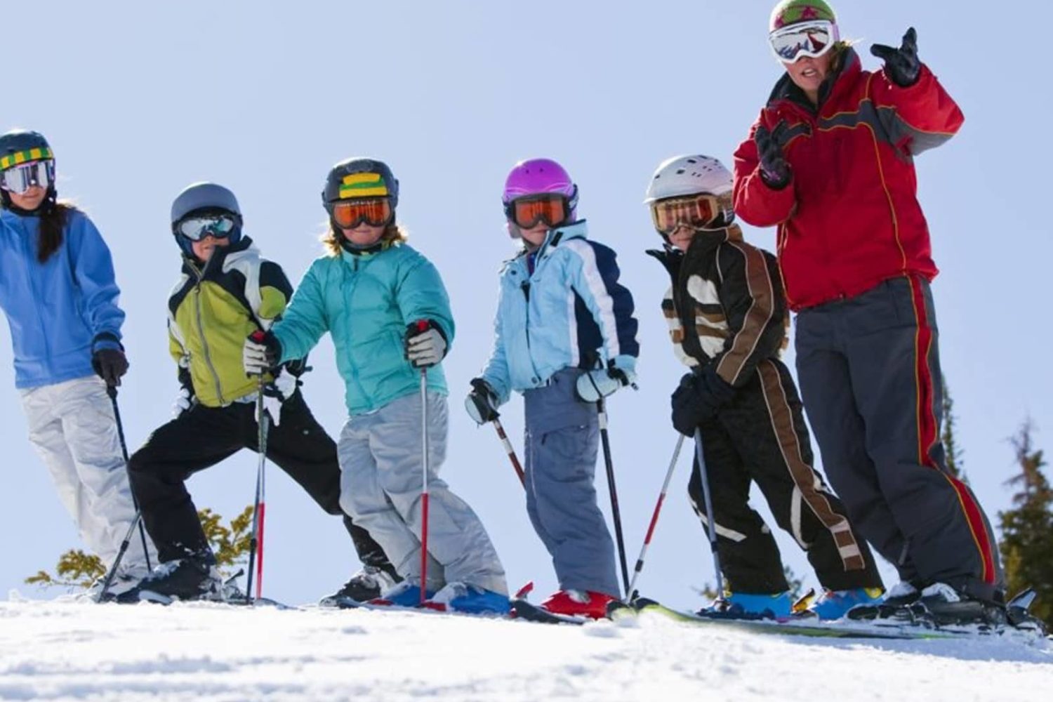 Ski school in Bled