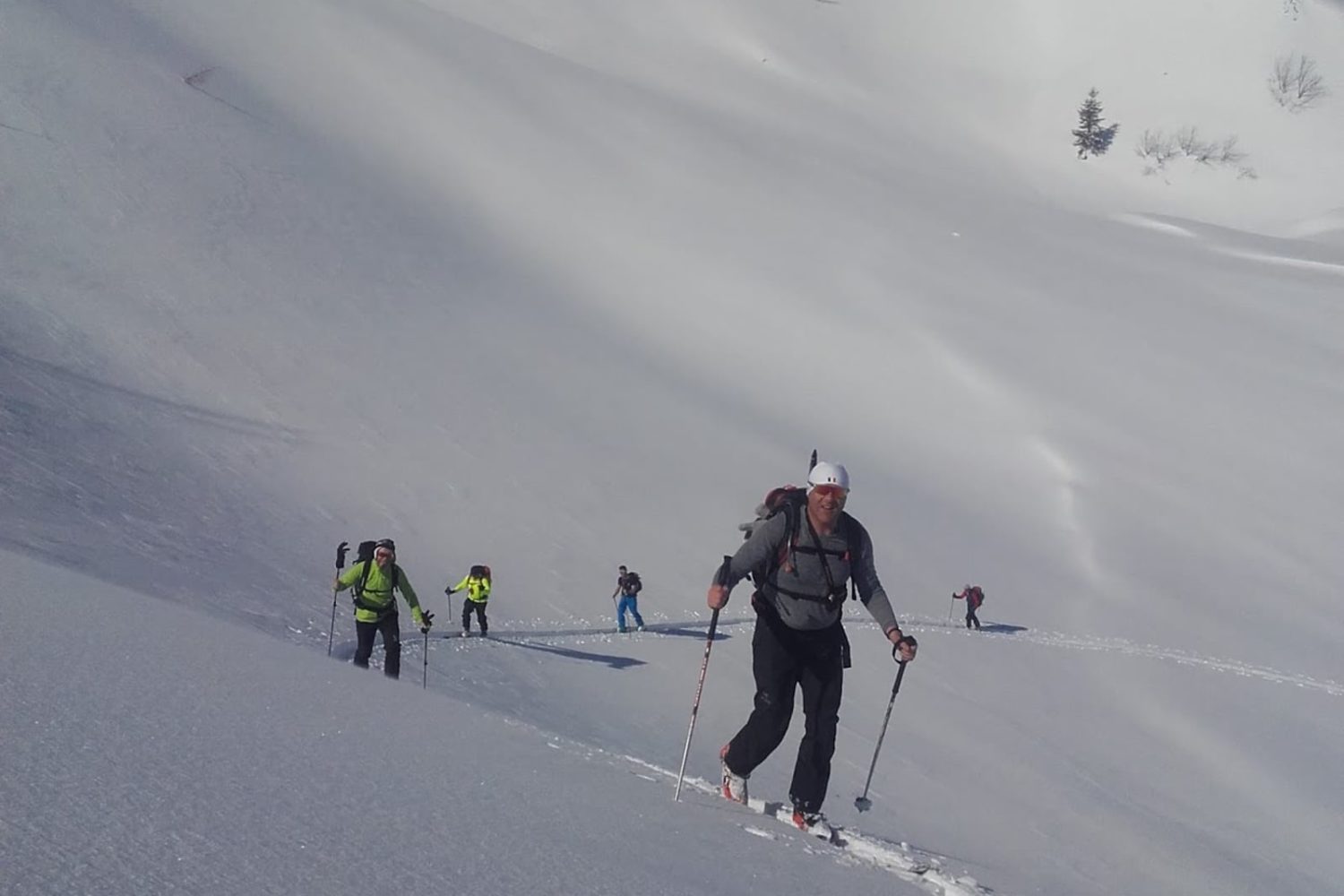 Ski touring from Bled