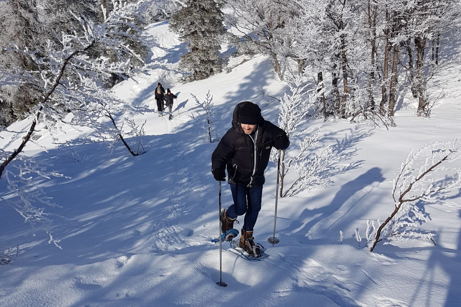 Snowshoeing in Slovenija