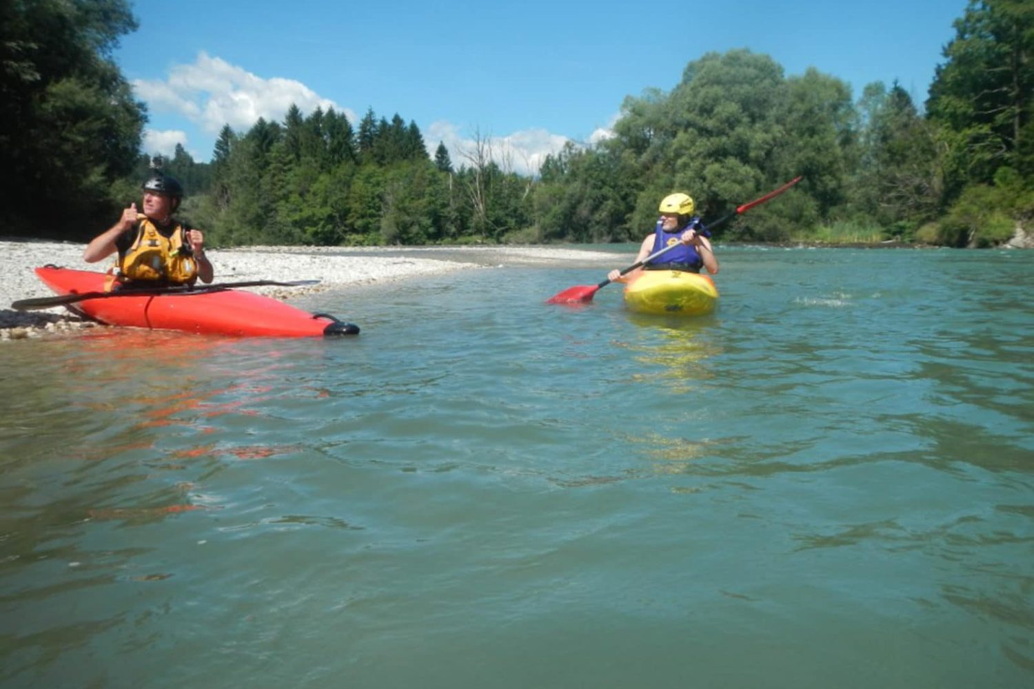 The best white water kayaking in Bled