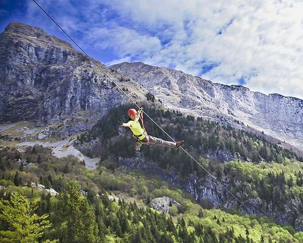 Najboljši zipline v Sloveniji